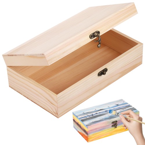 Holzkiste mit deckel - holzkiste,