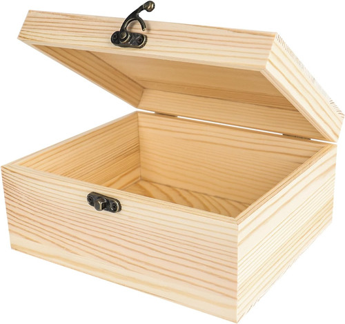 Holzkiste mit deckel - holzkiste,