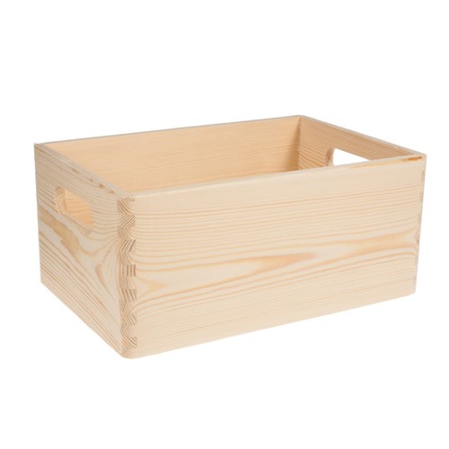 Stapelkiste aus holz - aus,