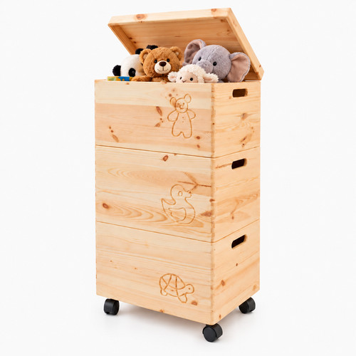 Xxl große holzkisten mit - xxl,