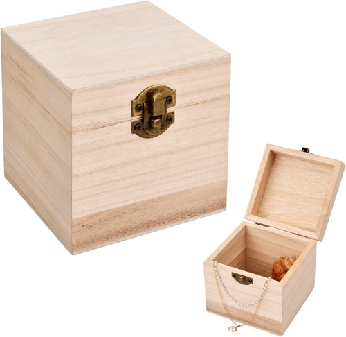 Holzkiste mit deckel - holzkiste,