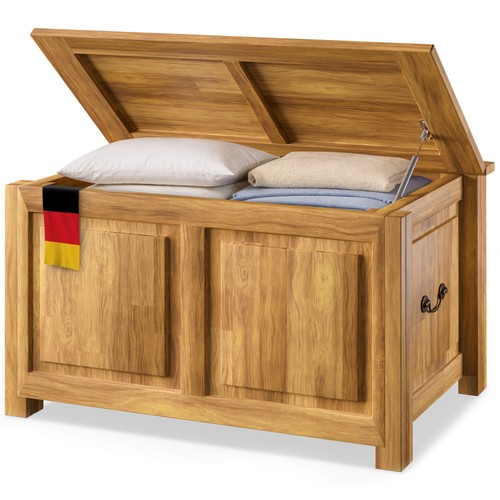Casaria holztruhe mit - mit, deckel