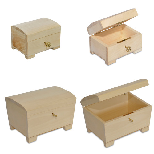 Creative deco holz - holz-kiste, mit