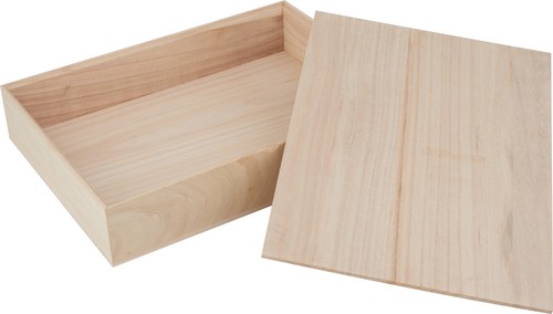Vbs holzbox mit losem - holzbox, deckel