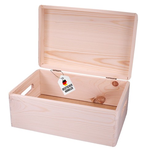 Holzkasten mit deckel - holzkasten, –